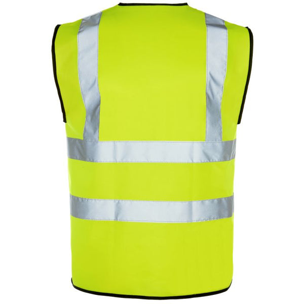 Hi-Vis Two Band & Brace Vest - Yellow/Black