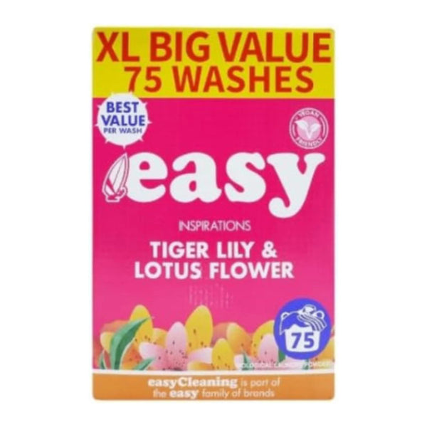 Easy Washing Powder, Tiger Lily & Lotus Flower - 5.1kg