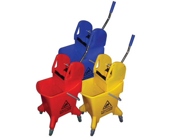 Kentucky mopping system with bucket and wringer, 25 litre