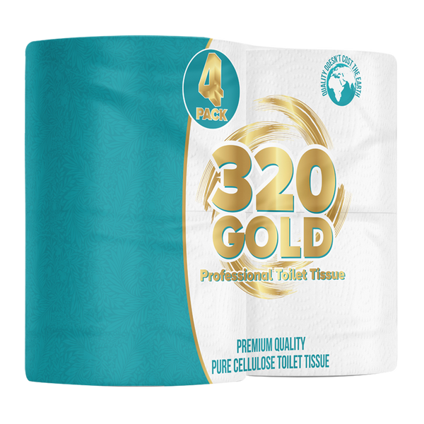 320 Sheet Toilet Tissue - 12 x 4 Pack