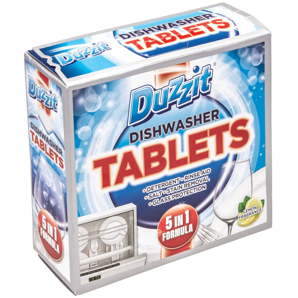 Duzzit 5-in-1 Dishwasher Tablets – MHS Hygiene & Workwear
