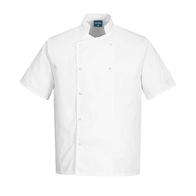 C733 - Chef's Cumbria Jacket S/S Black