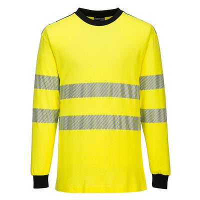 FR701 - PW3 Modaflame Knit Hi-Vis FR Long Sleeve T-Shirt