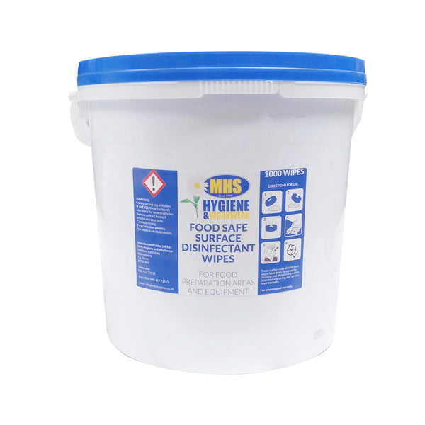 Food Safe Surface Dinfectant Wipes x1000