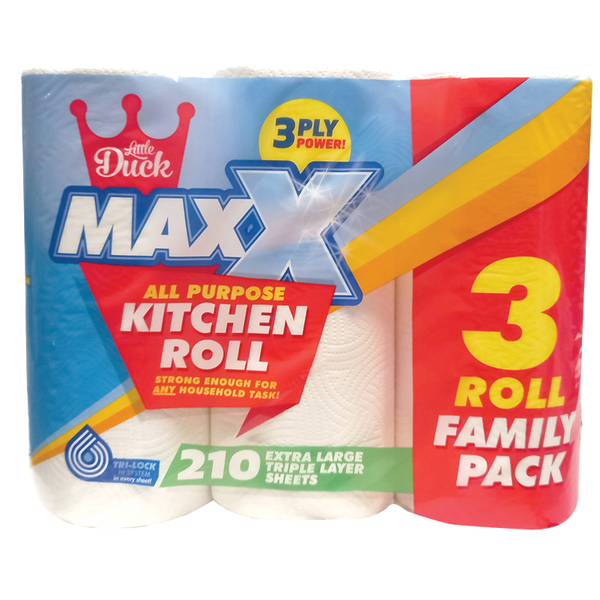 Maxx3 Kitchen Roll - 12 x 3 Pack