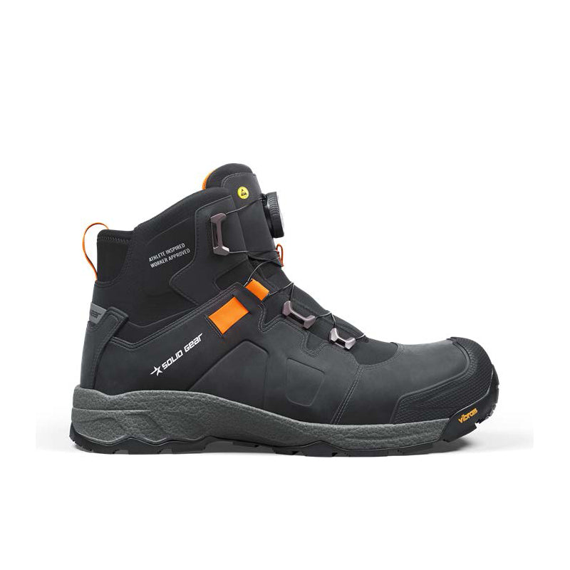 Solid Gear Vapor 3 Mid safety boot in black