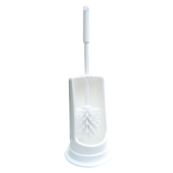 Semi-Enclosed Toilet Brush Set
