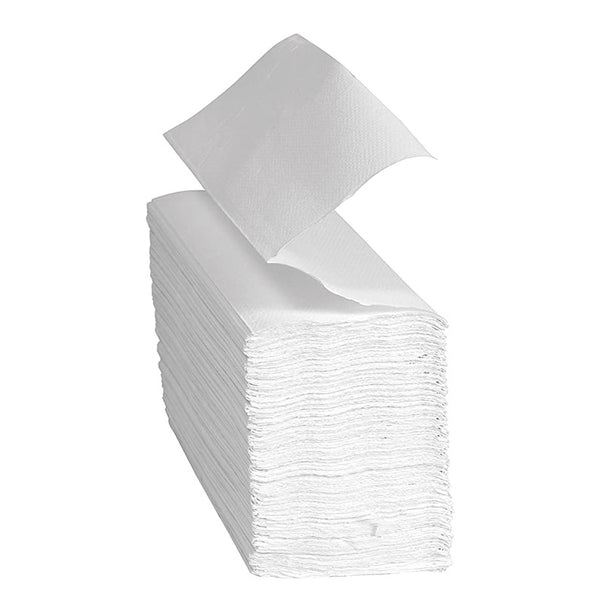 White Z Fold Handtowels 2 Ply - 2400 Pack