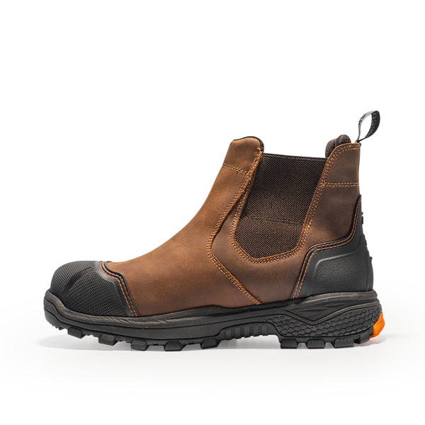 Xpert Pro Forge Waterproof S7L Safety Dealer Boot Brown